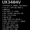Купить 14.5" ноутбук asus zenbook 14x oled ux3404va-m9015w серый