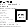 Купить 14.2" ноутбук huawei matebook x pro mrgf-x серый