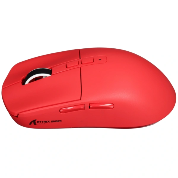 Купить мышь беспроводная/проводная attack shark x6 [sharkx6red] красный