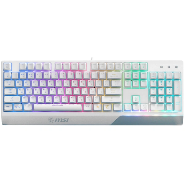 Купить клавиатура проводная msi vigor gk30 white [s11-04ru306-cla]