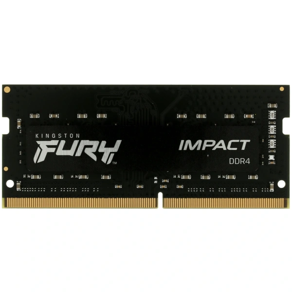Купить оперативная память sodimm kingston fury impact [kf432s20ib/8] 8 гб