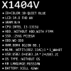 Купить 14" ноутбук asus vivobook x1404va-eb182 синий