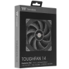 Купить вентилятор thermaltake toughfan 14 series radiator fan [cl-f118-pl14bl-a]