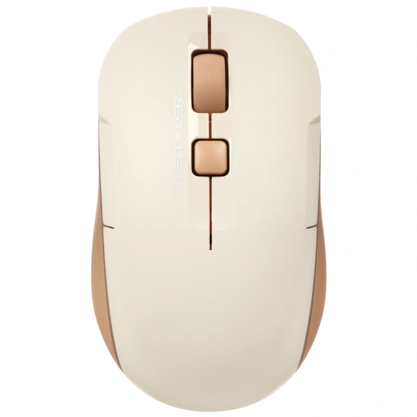 Купить мышь беспроводная a4tech fstyler fb26cs air  коричневый
