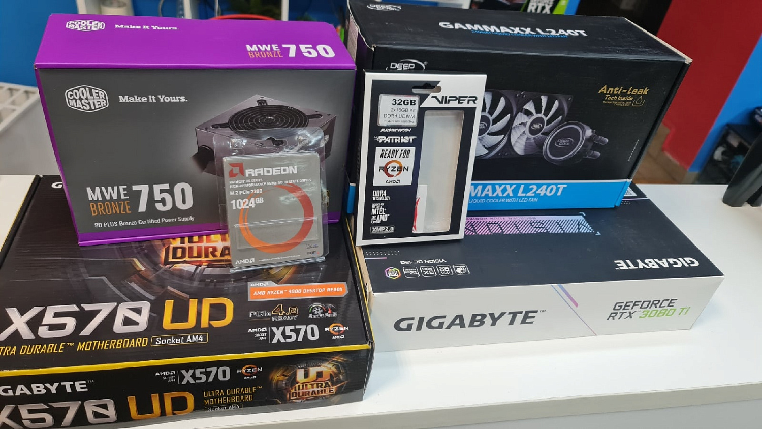 Компьютер AMD Ryzen 9 5900X, nVidia GeForce RTX 3080 TI