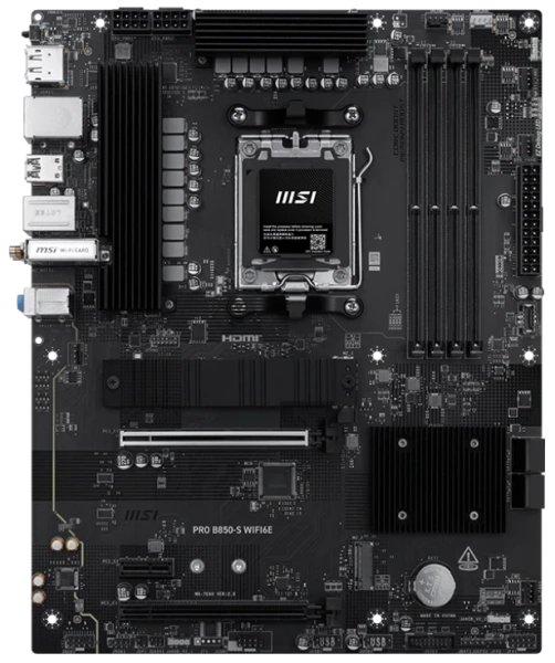 Купить материнская плата msi pro b850-s wifi6e