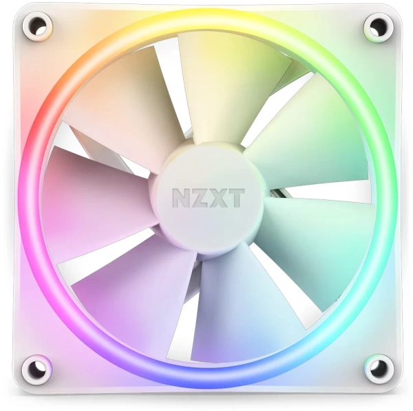Купить комплект вентиляторов nzxt f120 rgb duo triple pack white [rf-d12tf-w1]