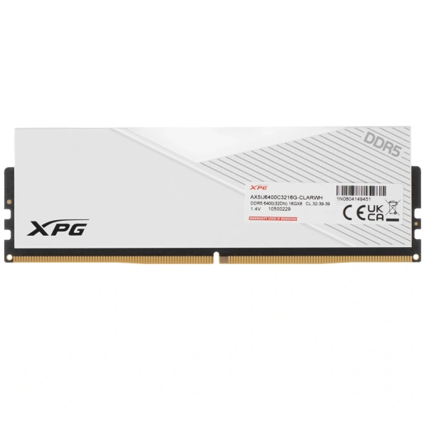 Купить оперативная память adata xpg lancer rgb [ax5u6400c3216g-clarwh] 16 гб