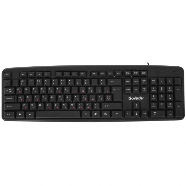 Купить клавиатура проводная defender astra hb-588