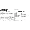 Купить 27" монитор acer ka272ebi черный