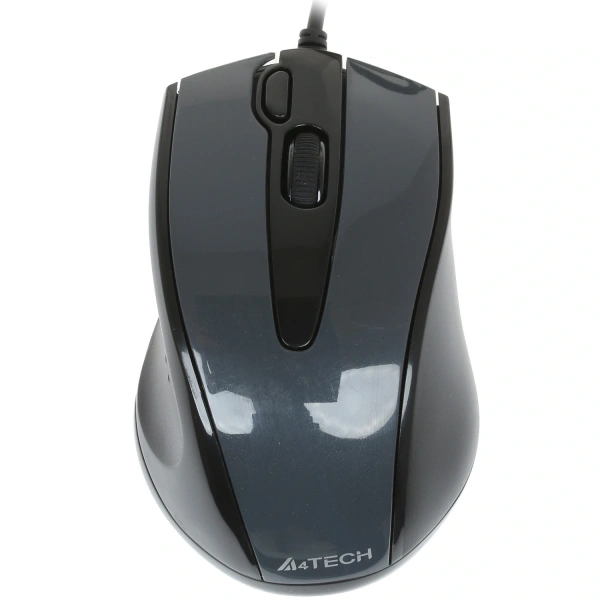 Купить мышь проводная a4tech n-500f  серый