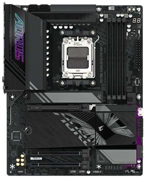 Купить материнская плата gigabyte x870e aorus elite wifi7