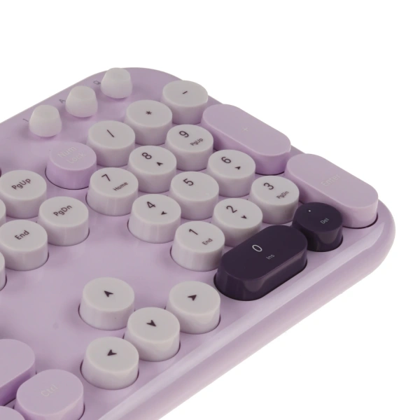 Купить клавиатура+мышь беспроводная   mofii smk-693m2ag фиолетовый 1600 dpi d