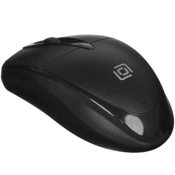 Купить мышь проводная oklick 125m  черный