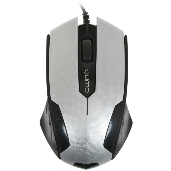 Купить мышь проводная qumo office m14 [24134] серый