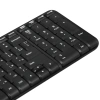 Купить клавиатура+мышь беспроводная   logitech mk220 черный
