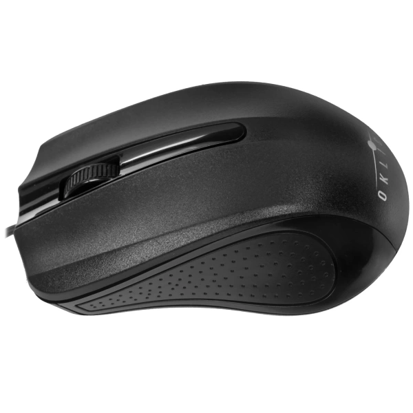 Купить мышь проводная oklick 225m [997791] черный