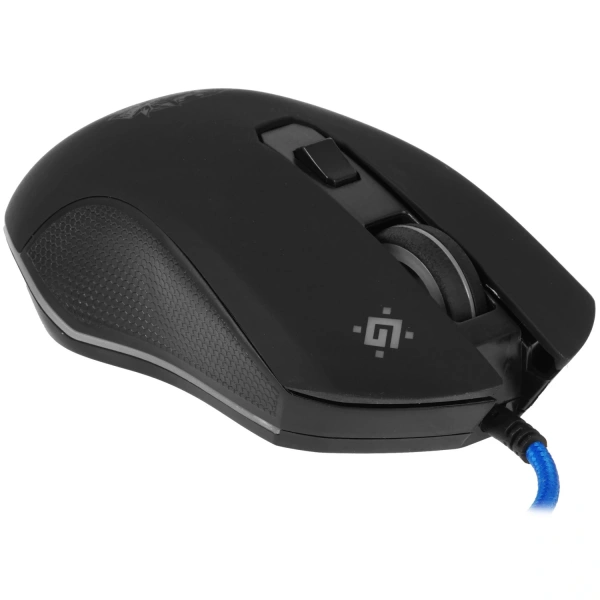Купить мышь+коврик проводная defender sleipnir gm-927 [52927] черный