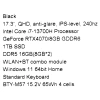 Купить 17.3" ноутбук msi vector gp77 13vg-065ru черный