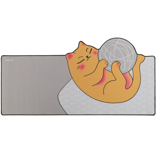 Купить коврик dexp sp-xl c-peachy (xl) оранжевый