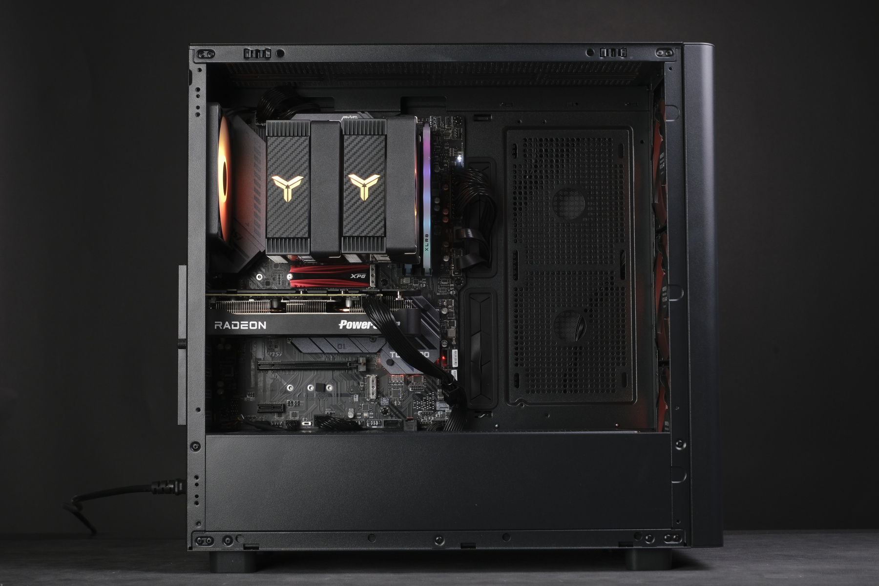 Купить системный блок intel core i7 10700f, rx 9060 xt, ddr4 32gb, ssd 256gb, ssd 480gb