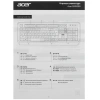 Купить клавиатура проводная acer okw300 [zl.kbdcc.019]
