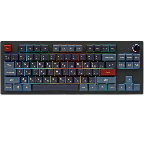 Купить клавиатура проводная montech mkey 87 darkness