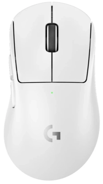 Купить мышь беспроводная/проводная logitech g pro x superlight 2 dex [910-007365] белый
