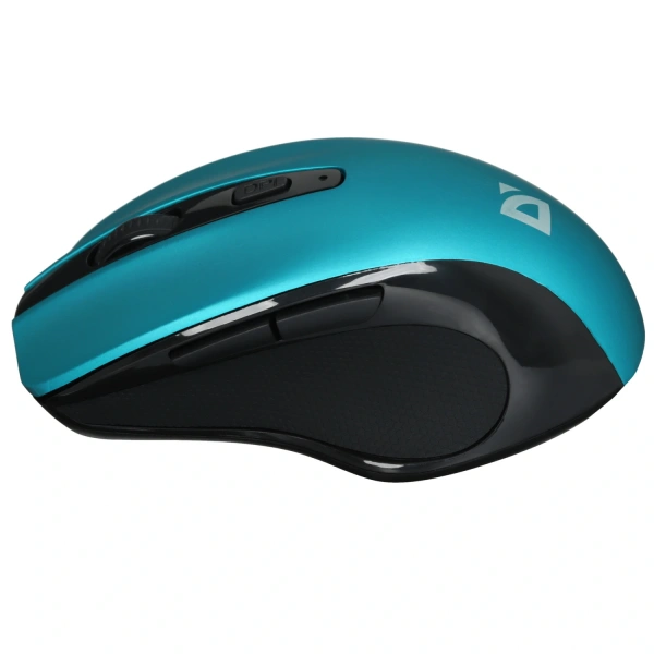 Купить мышь беспроводная defender prime mb-053 [52054] бирюзовый