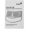Купить клавиатура проводная genius ergo kb-700 [31310053402]
