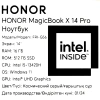 Купить 14" ноутбук honor magicbook x 14 2024 pro fermi-g5851a серый