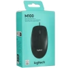 Купить мышь проводная logitech m100 [910-006652] черный