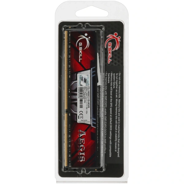 Купить оперативная память g.skill aegis [f3-1600c11s-8gis] 8 гб