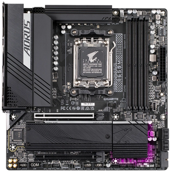 Купить материнская плата gigabyte b650m aorus elite