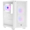 Купить корпус thermaltake versa h16 tg argb snow [ca-1y8-00s6wn-01] белый