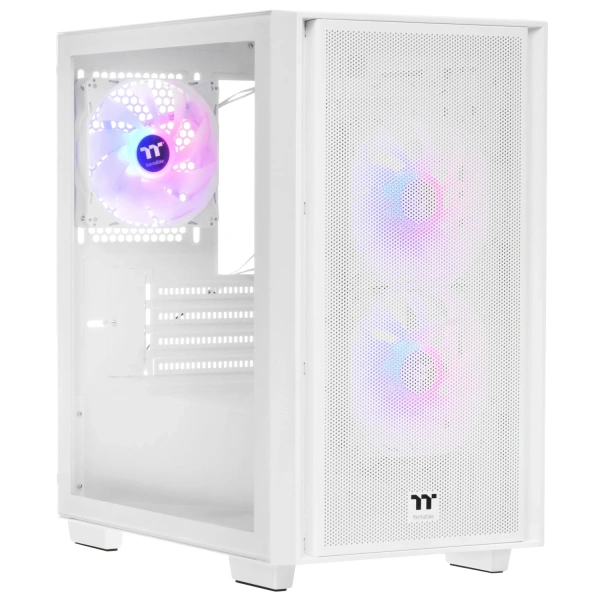 Купить корпус thermaltake versa h16 tg argb snow [ca-1y8-00s6wn-01] белый