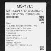 Купить 17.3" ноутбук msi katana 17 b12vek-268xru черный