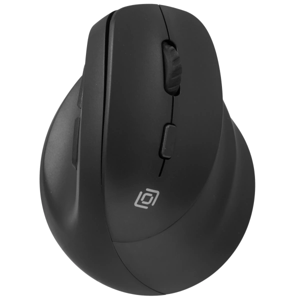 Купить вертикальная мышь беспроводная оклик 688mw ergo [2070320] черный