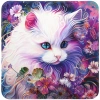 Купить коврик aceline glow kitty (s) разноцветный