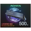Купить 500 гб m.2 nvme накопитель adata legend 860 [sleg-860-500gcs]