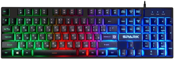 Купить клавиатура проводная defender spark gk-300l [45300]
