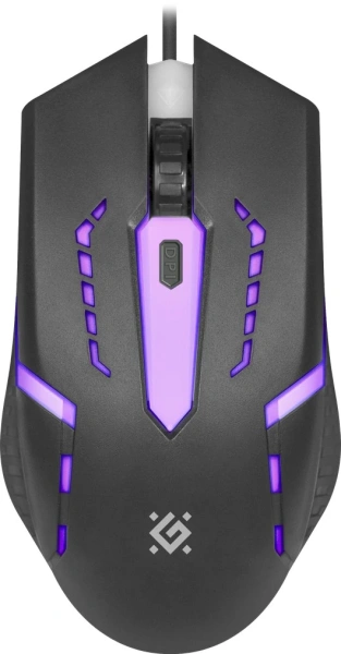 Купить мышь проводная defender flash mb-600l [52600] черный