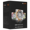 Купить комплект вентиляторов be quiet! light wings white 120mm pwm high-speed triple pack [bl101]