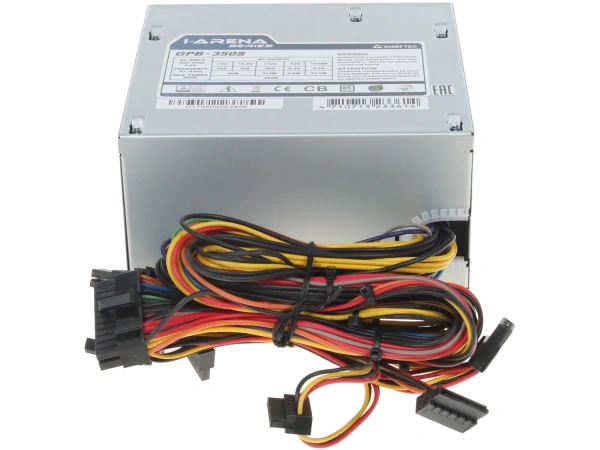 Купить блок питания chieftec iarena 350w [gpb-350s] серый