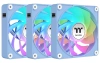 Купить комплект реверсных вентиляторов thermaltake ct120 ex reverse argb sync hydrangea blue [cl-f198-pl12bu-a]
