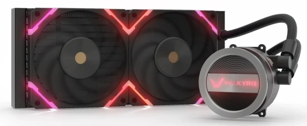 Купить система охлаждения valkyrie dragonfang 240 titanium black