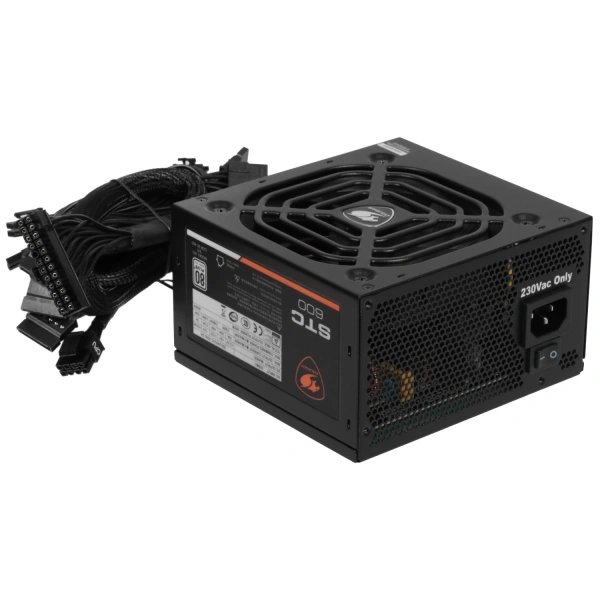 Купить блок питания cougar stc 600 [cgr sc-600] черный