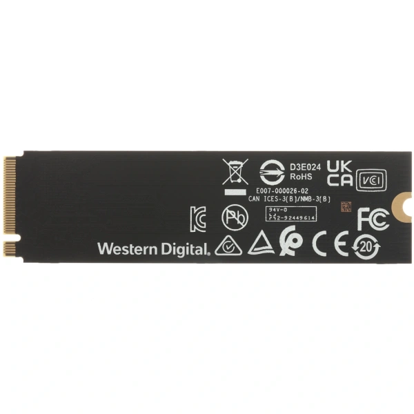 Купить 500 гб m.2 nvme накопитель wd blue sn5000 [wds500g4b0e]
