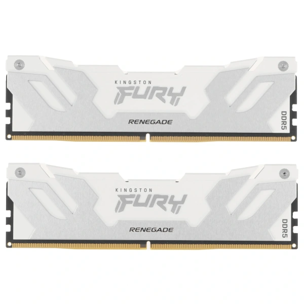 Купить оперативная память kingston fury renegade white [kf580c38rwk2-32] 32 гб