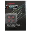 Купить клавиатура проводная ardor gaming blade pro optical [ag-fl-b87redopt-b]